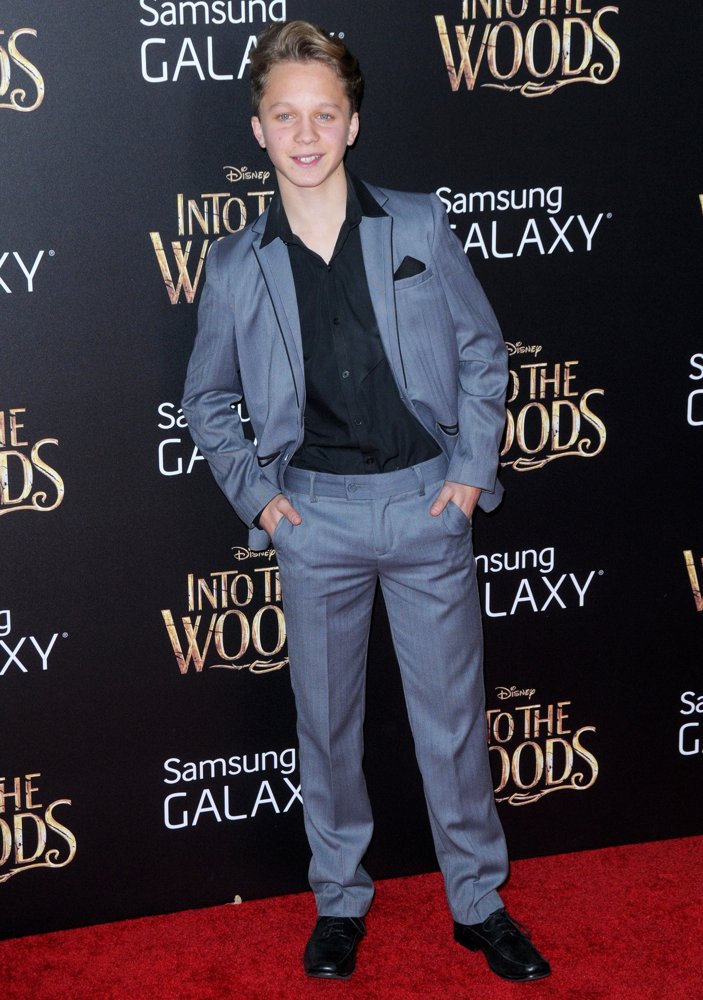 Daniel Huttlestone Into The Woods Premiere