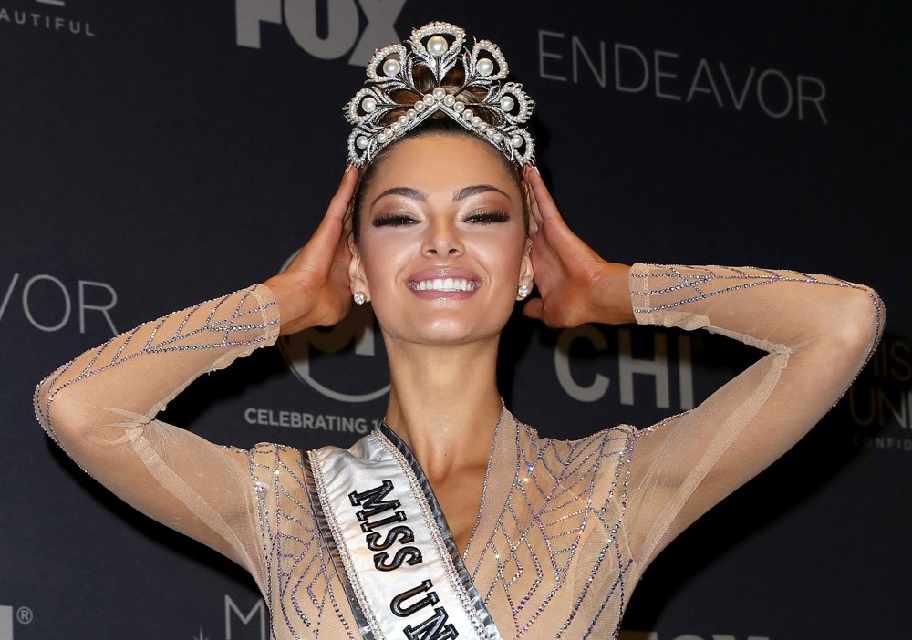 Demi Leigh Nel Peters Picture Th Miss Universe Winner Press Conference
