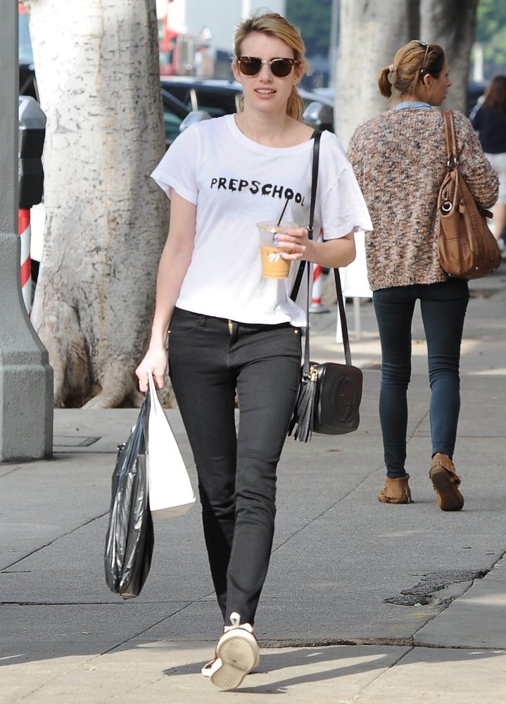 Emma Roberts Picture 239 - Emma Roberts Out Shopping