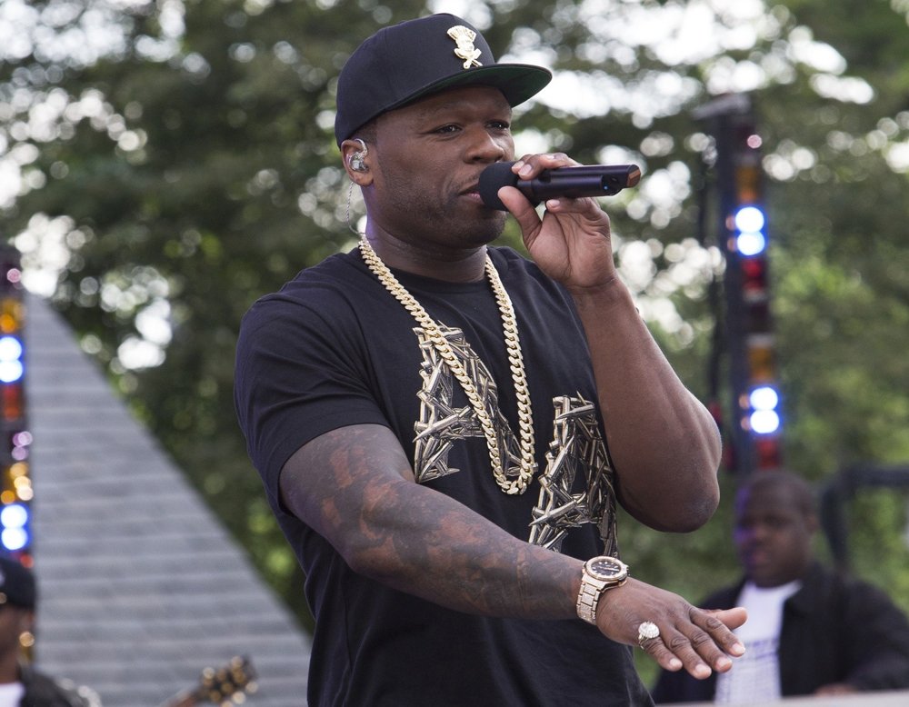 50 Cent Picture 227 - 50 Cent Performs on Good Morning America