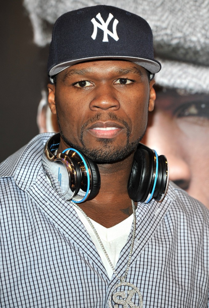 50 Cent Picture 129 - 50 Cent Signs Copies of his SMS Audio Designed ...