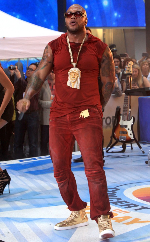 Flo Rida Picture 193 Flo Rida Performs on The Today Show as Part of