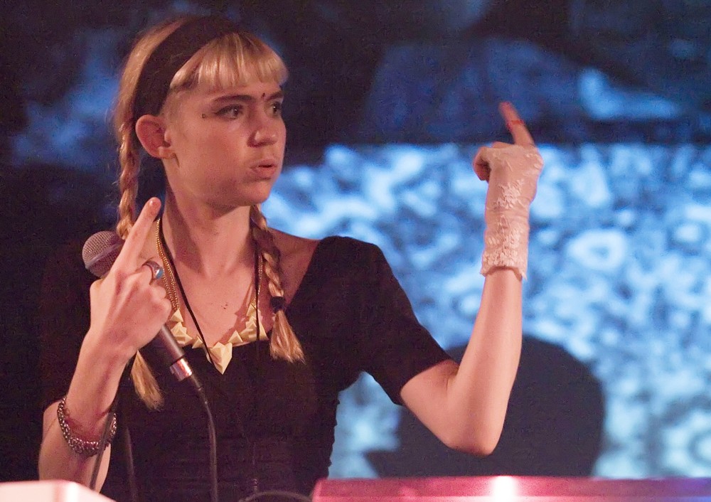 Grimes Picture 39 - Grimes Performing