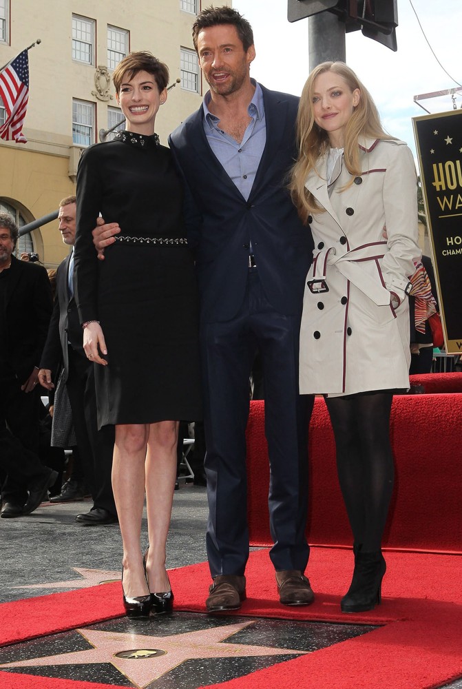 Amanda Seyfried Picture 176 - Hugh Jackman Is Honoured with A Hollywood ...