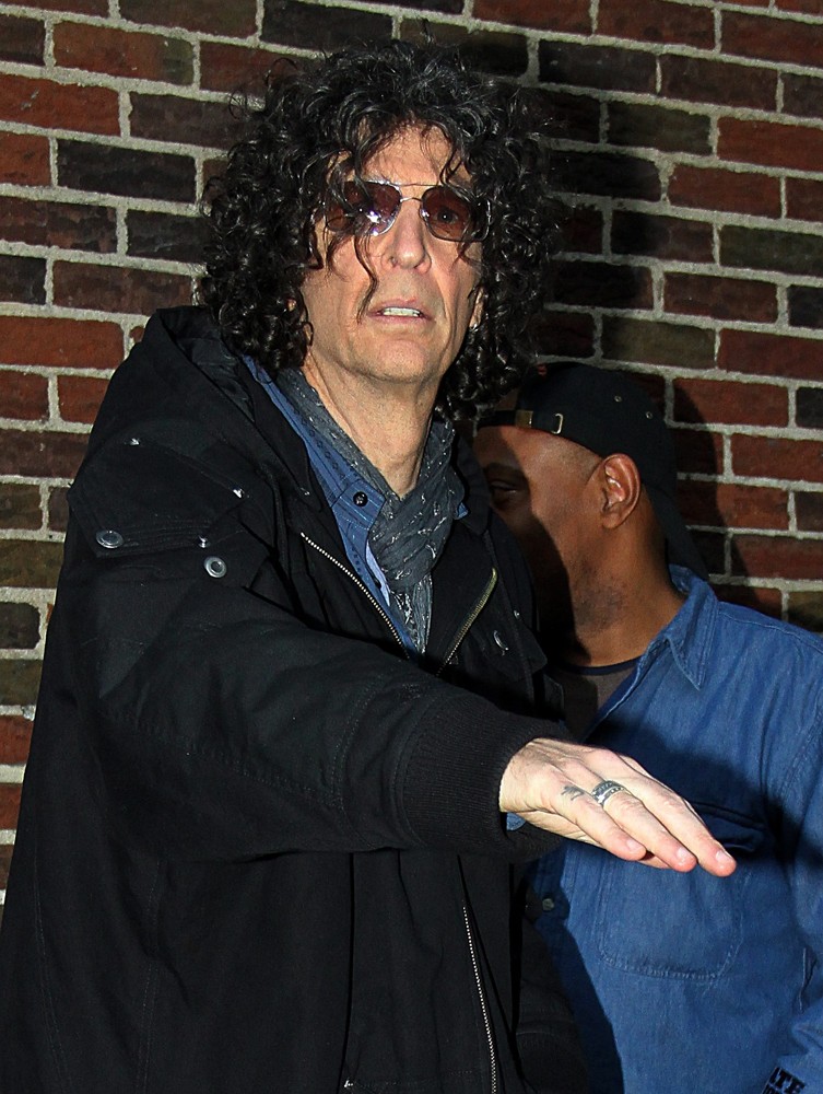 Howard Stern Picture 21 - Celebrities at The Ed Sullivan Theater to ...