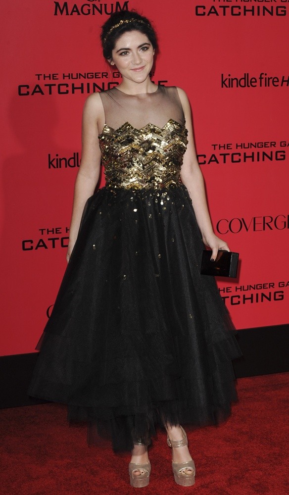 Isabelle Fuhrman Picture 24 The Hunger Games Catching Fire Premiere