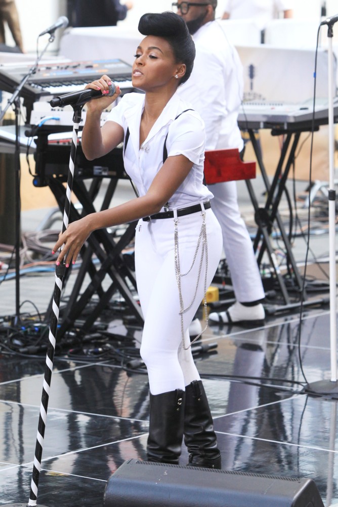 Janelle Monae Picture 49 Janelle Monae Performs Live During NBC's