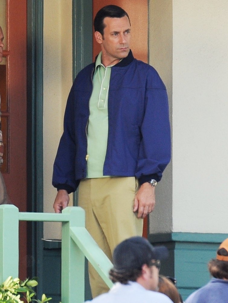 Jon Hamm Picture 153 - Mad Men Filming