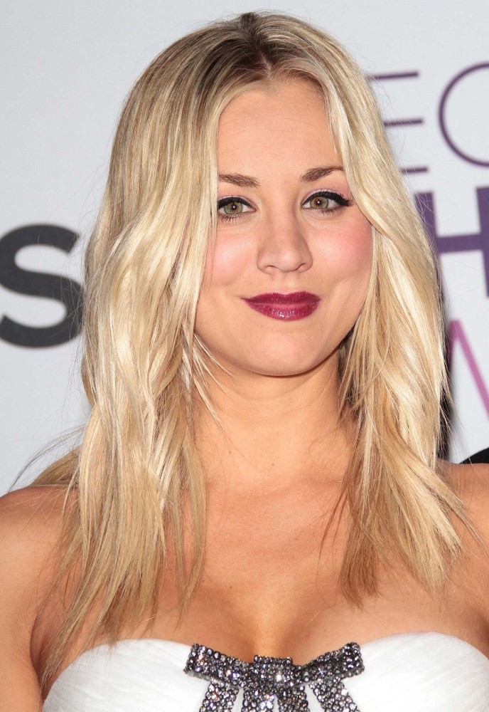 Kaley Cuoco long hair