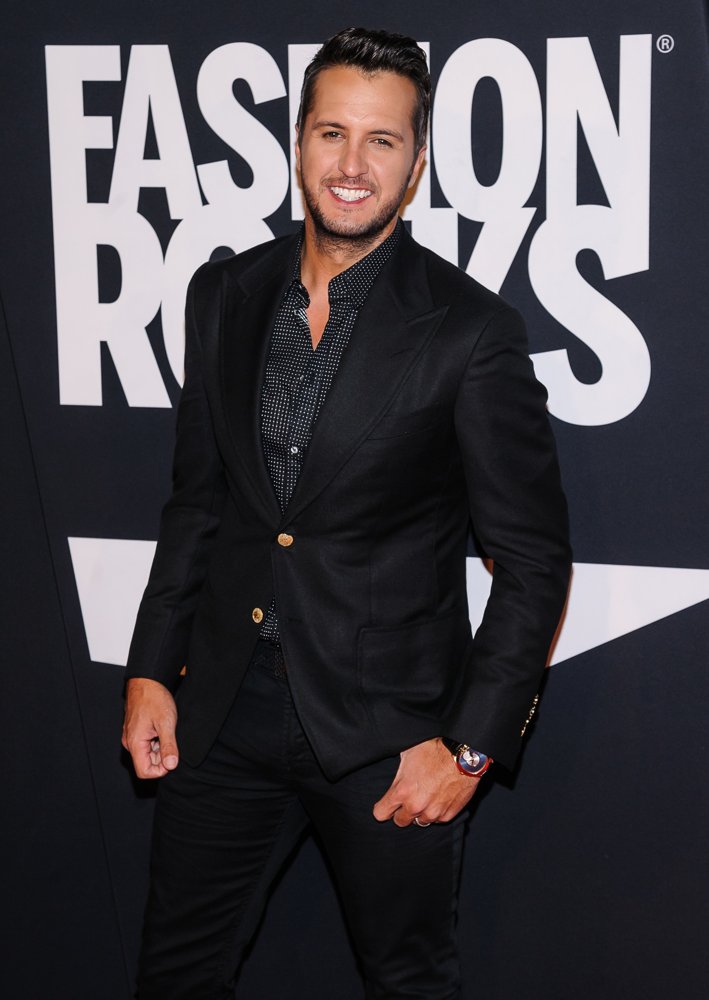 Luke Bryan Picture 186 - Fashion Rocks 2014 - Red Carpet Arrivals