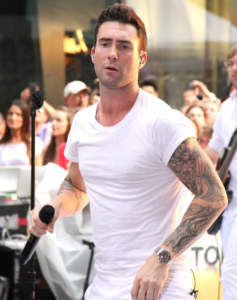 Adam Levine Picture 138 - Maroon 5 Perform Live as Part of The Today ...