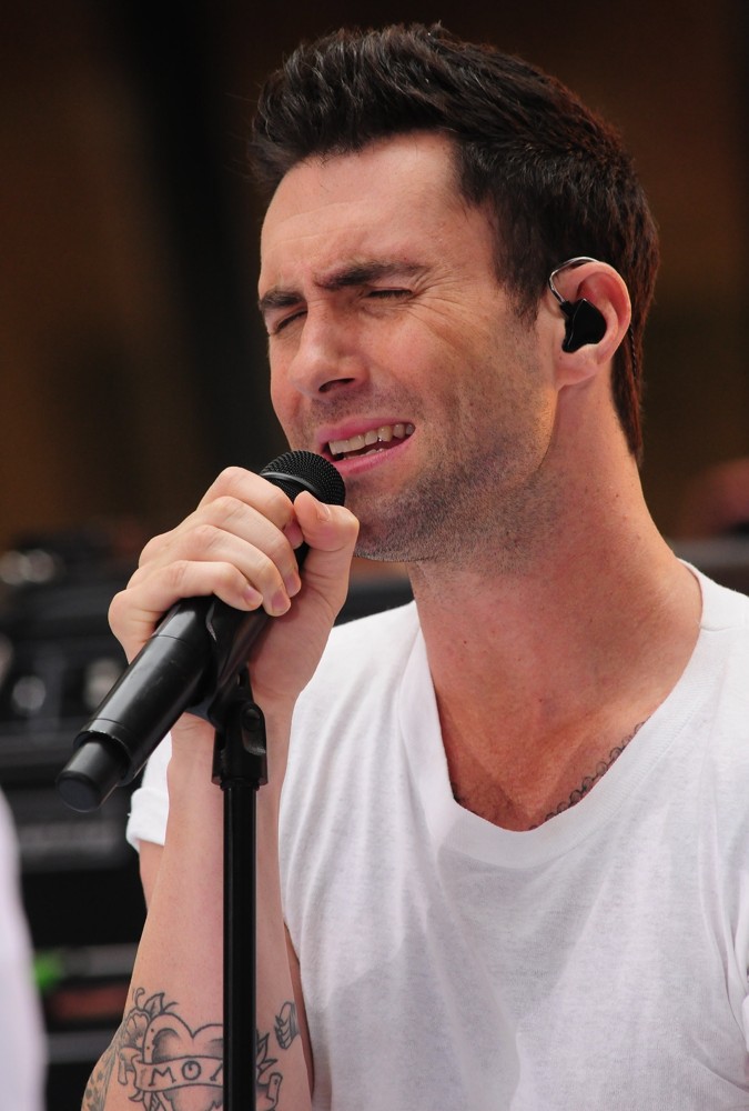 Adam Levine Picture 150 - Maroon 5 Perform Live as Part of The Today ...