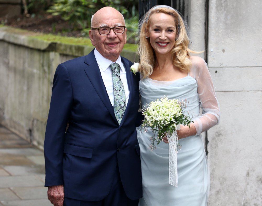 Jerry Hall Picture 8 - Wedding of Rupert Murdoch and Jerry Hall