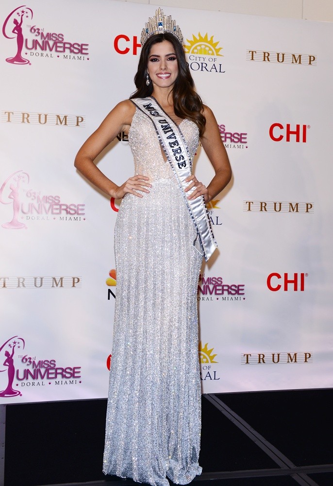 paulina vega Picture 5 - The 63rd Annual Miss Universe Pageant - Press ...