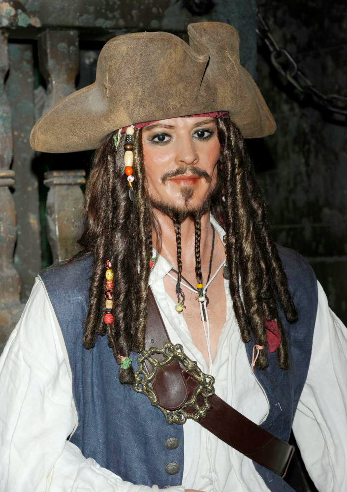 Johnny Depp Picture 114 - Madrid Wax Museum Unveils Their New Wax ...