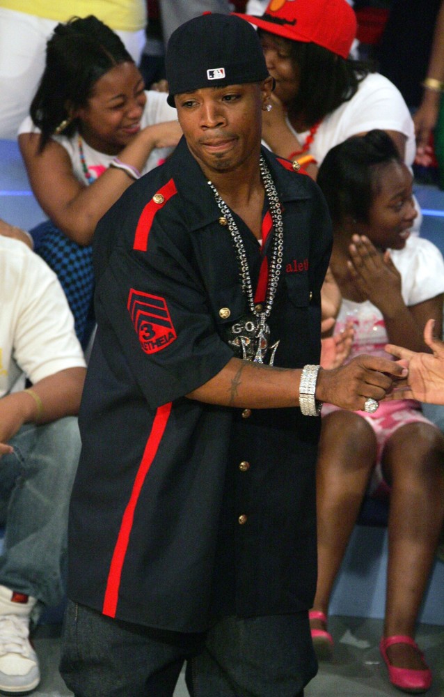 Plies Picture 1 - Plies on The Set of BET'S 106 and Park