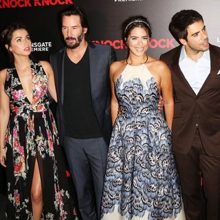 The Premiere of Lionsgate's Knock Knock - Red Carpet
