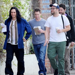 On The Set of The Disaster Artist