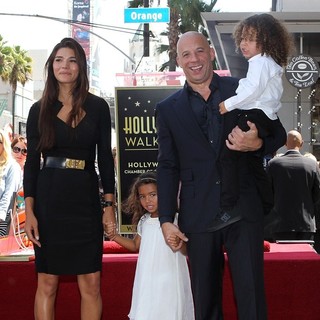 Hania Riley Picture 1 - Vin Diesel Honored on The Hollywood Walk of Fame