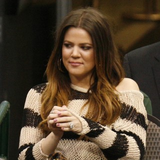 Khloe Kardashian Picture 114 - The NBA Basketball Game Between The ...