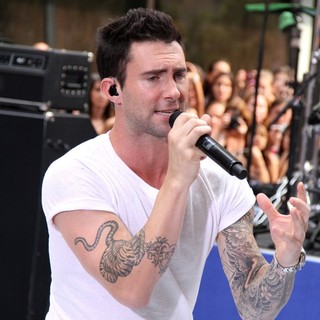 Adam Levine Picture 141 - Maroon 5 Perform Live as Part of The Today ...