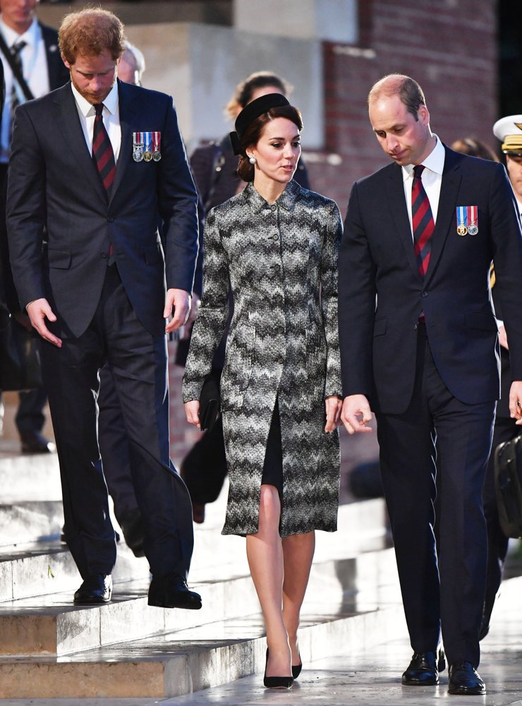 Kate Middleton Picture 1 - Royal Family Attend The Somme Centenary ...