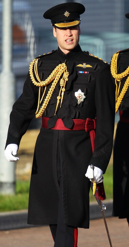 Prince William Picture 225 - The 1st Battalion Irish Guards with Their ...