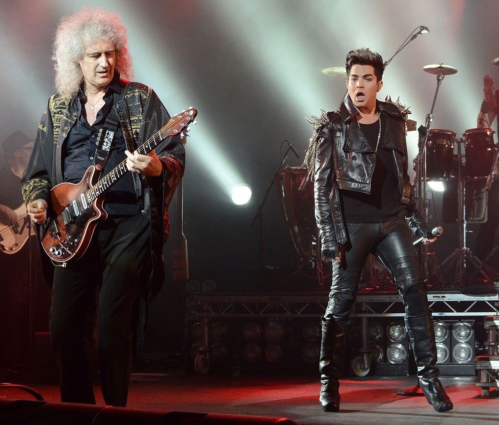 Adam Lambert Picture 1 - Queen and Adam Lambert Performing Live