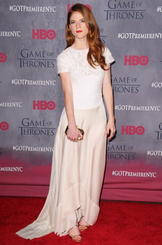 Rose Leslie Picture 20 - New York Premiere of The Fourth Season of Game ...