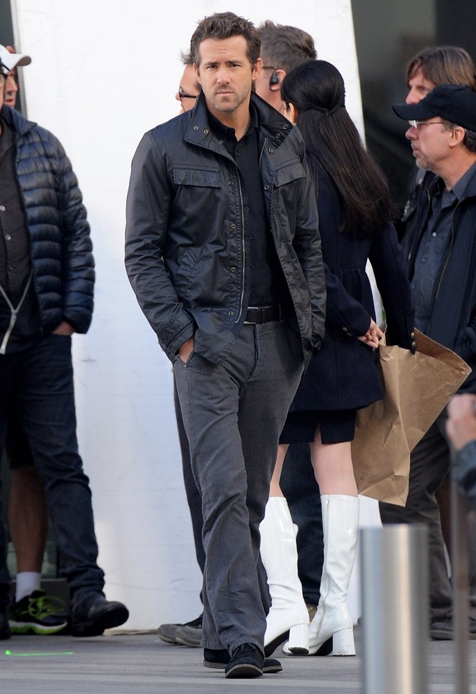 Ryan Reynolds Picture 135 Filming Scenes For The Movie Ripd 