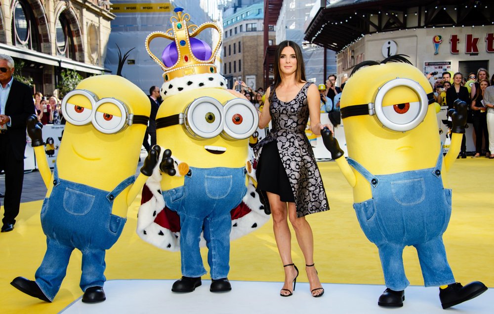 sandra bullock Picture 320 - The World Premiere of Minions - Arrivals