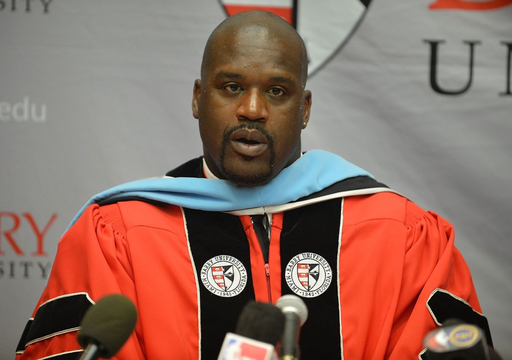 is shaquille o'neal a phd