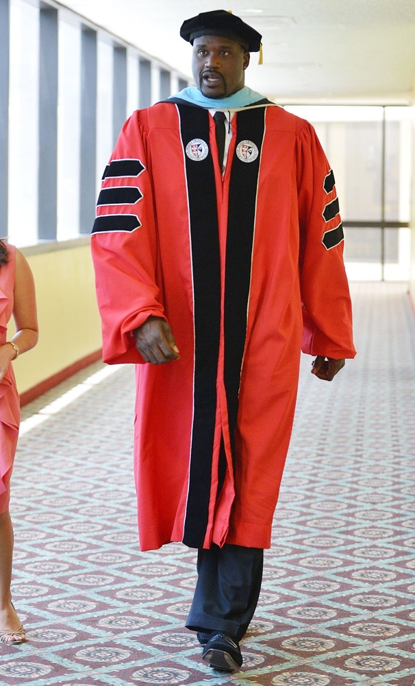 Shaquille O'Neal Picture 17 Shaquille O'Neal Receives His Doctoral