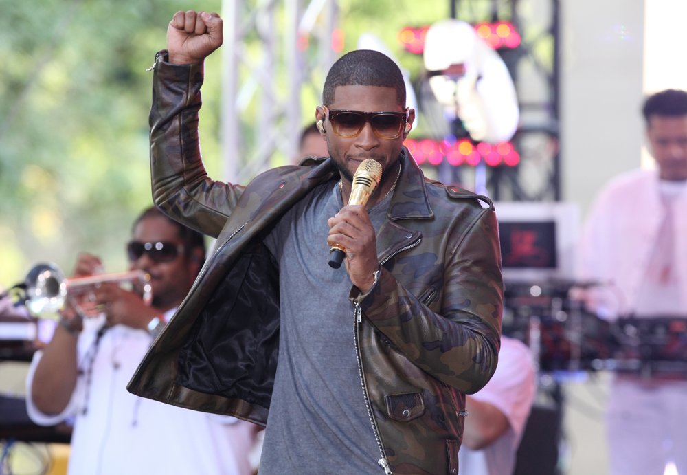 Usher Picture 345 - Usher Performs Live in Concert on NBC's Today Show ...