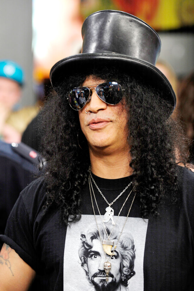 Slash Picture 19 - 18th Annual Elton John AIDS Foundation Academy ...