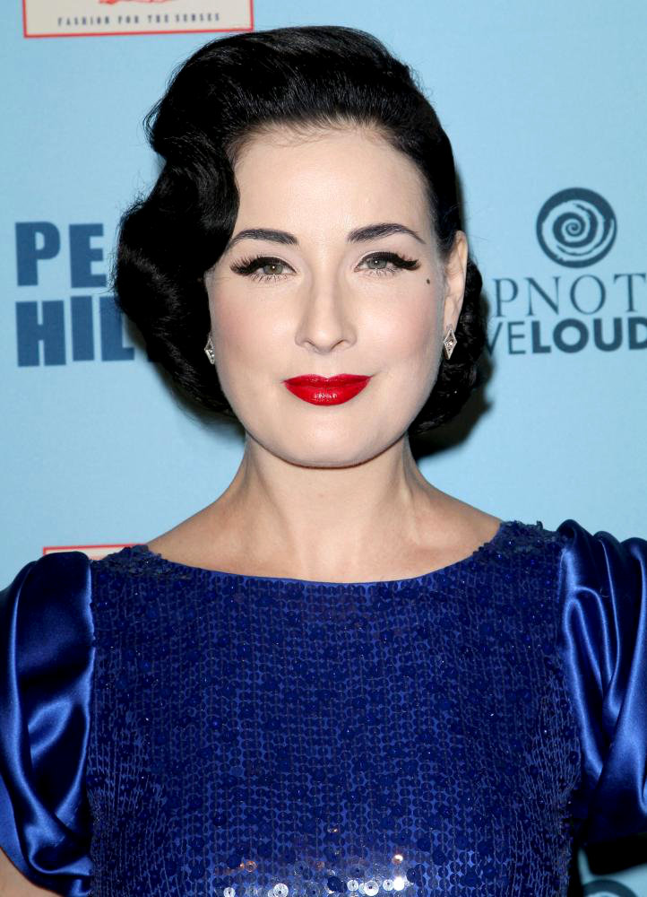 Dita Von Teese Picture 25 - 'Perez Hilton's Blue Ball 33rd Birthday