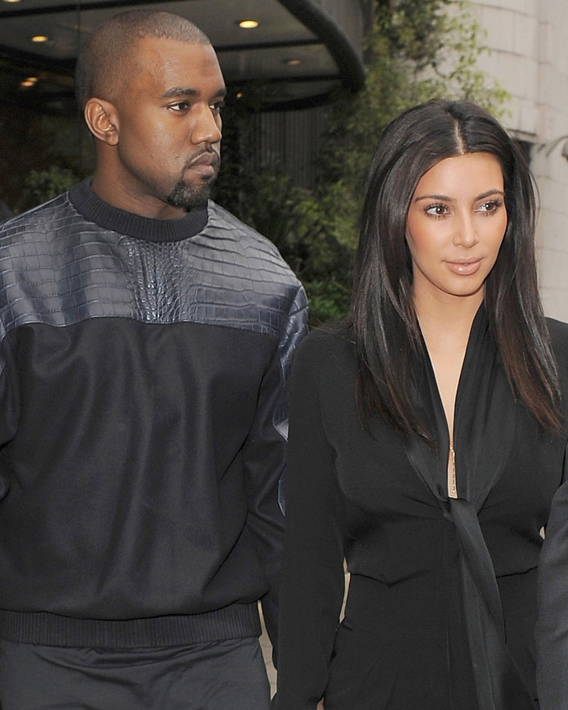 Kanye West Picture 190 - Kim Kardashian and Kanye West Leave Their ...