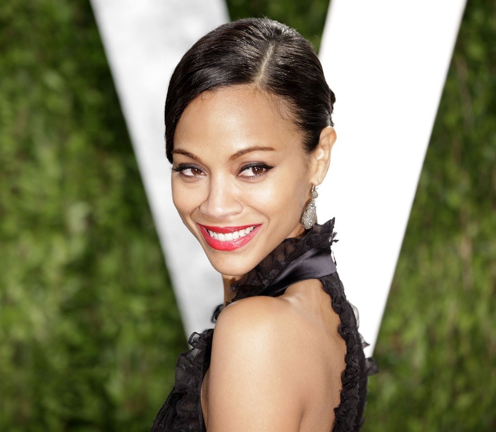 Zoe Saldana Picture 173 The 85th Annual Oscars Red Carpet Arrivals